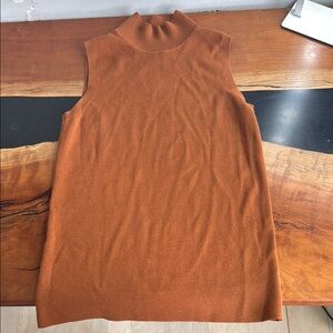 Banana Republic Warm Brown Knit Top